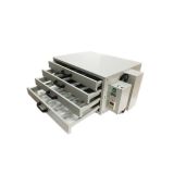 US Stock, 110V 2000W 4 Layers Screen Printing Drying Cabinet Drying Area 25 x 21in Screen Press Warming Machine