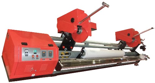 Banner slitter & rewinder