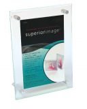 Bevelled Edge Acrylic Sign Holder - 4" x 6"