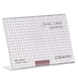L-Shaped Desk Label 5.9" x 3.9" (150 x 100mm)