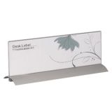 New Al Desk Label 11.7" x 4.1" (297 x 105mm)