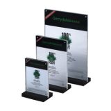 T-shaped desk label12.0" x 8.3" x 2.8" (304 x 210 x 70mm)