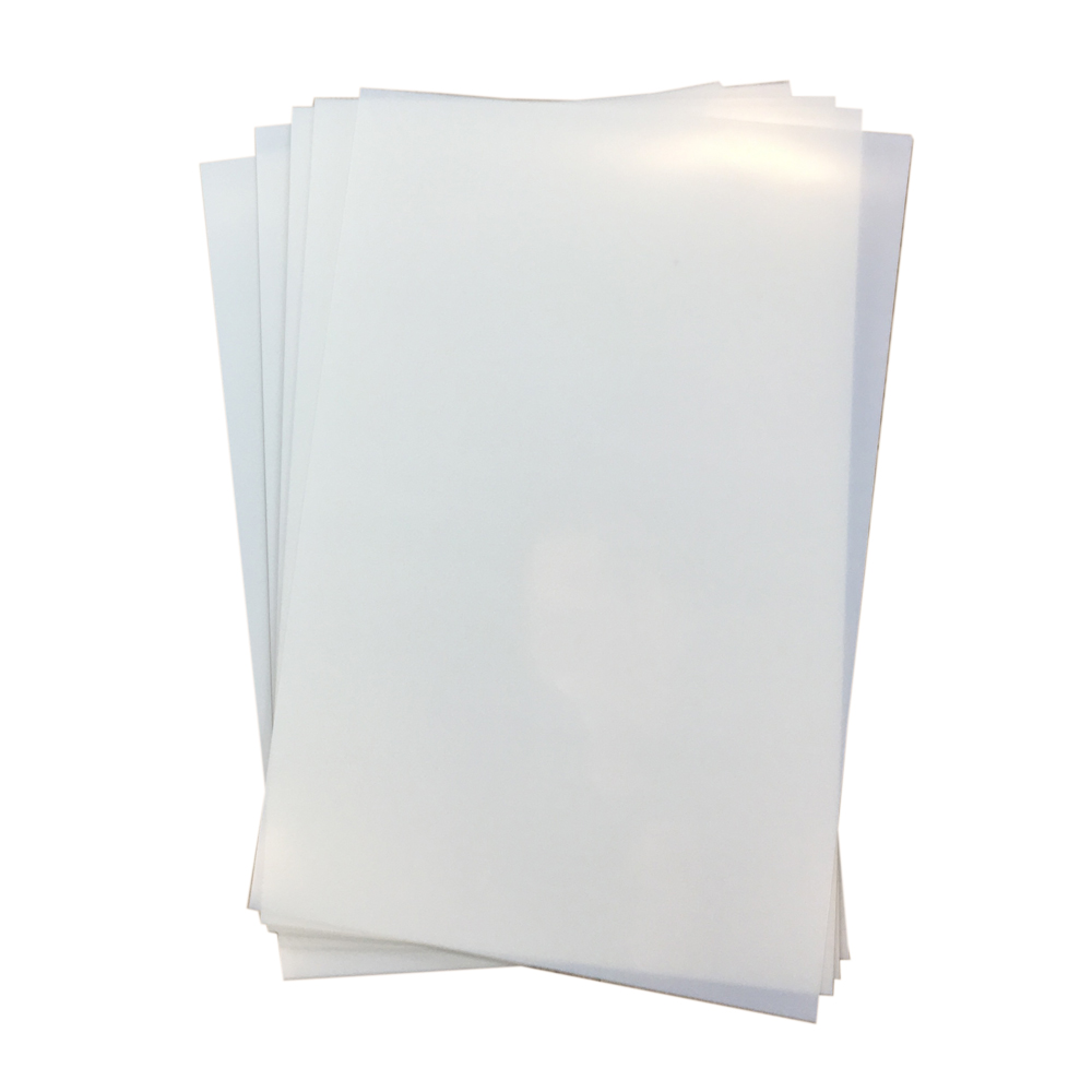 CALCA Waterproof Inkjet Screen Printing Positive Milky Transparency Film 8.5x14 10 Sheet/Pack