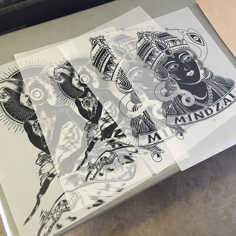 Waterproof Inkjet Transparency Film for Screen Printing 8.5" x 11" 200 Sheets 