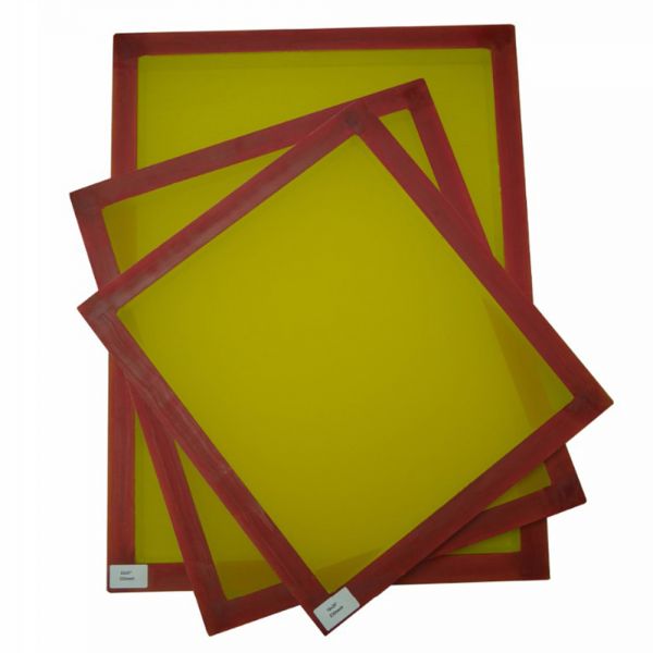 Aluminum Silk Screen Printing Screens 20 x 24 Inch Frame-110 White Mesh (6  PCS)