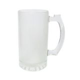 16OZ Frosted Glass Sublimation Bear Mug