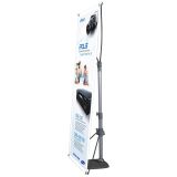 Adjustable Pole Poster Banner Stand