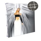 7.5ft Straight Velcro Pop Up Display-Hook Connections