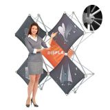 X Shape Pop Up Display