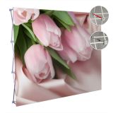 10ft Straight Velcro Pop Up Display(Graphic included)-Magnetic Connections