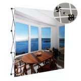 7.5ft Straight Pop Up Display(Graphic included)-Magnetic Connections