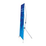 Classic Adjustable Size X Banner Stand