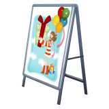 Big Size Single Sided Freestanding 90x120cm A Frame Poster Stand Street Sign Display Board (Frame only)