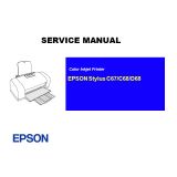 EPSON Stylus C67 68/D68 Printer English Service Manual