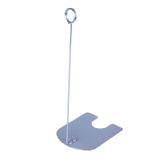 15cm chromed metal wire hanging display clips