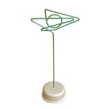 Paper airplane shaped memo clip holder