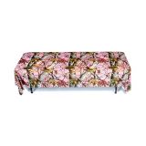 8ft Rectangular Table Throws with Customs Dye-sublimation Full Color Printing