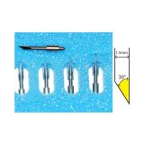 Original 30 Degree 1.5mm CB15UA Graphtec Vinyl Cutter Blades for Reflective Diamond Grade Cutting, 5pcs/pack