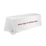 6ft (4) Full Length Sides Rectangular Dye-sublimation Table Throws with Custom Logo (Multicolor optional)
