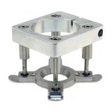 Diameter 65mm Automatic Fixture Clamp Plate Device for 800W Spindle Motor of CNC Router