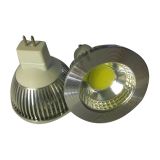 6W E27 COB LED Ceiling Spotlight Bulb Lathe Aluminum