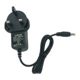 British Rules 12W Glue Cover Universal Direct Plug in Power Supply Adapter (AC100V-240V to DC 12V 1A,for LED Module/LED Strip/LED Bar)