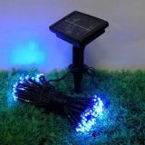 12M 100 LEDS Solar Energy LED Fairy Light String Garden Xmas Party Decor Lamp