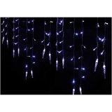 5M 224 LED Twinkling Icicle Snowfall Fairy String Light Indoor Outdoor Christmas