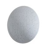 Pearlescent Oval Sublimation Blank Jigsaw Puzzle Child Toy Heat Transfer