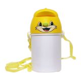 400ml Blank Water Bottle with Little Cat Logo for Kids Children Sublimation Printing