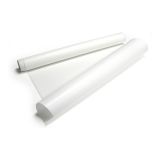 White Solvent PET Removable EZ Cling Pop 53.9 "(1.37m)