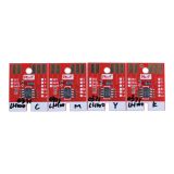 Chip Permanent for Mimaki LH100-0371 UV Cartridge 4 colors CMYK