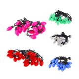 AC220V Monochrome 20LED sharp Ball 16 Feet String for Christmas XMAS Party