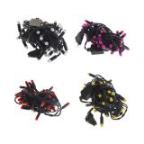 AC220V Monochrome 28LEDS Sharp Ball 16 Feet String for Christmas XMAS Party