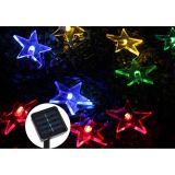 Solar Fairy String Lights 5m 20 LED Bright Star Decorative for Garden Party Xmas