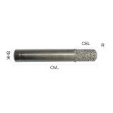 Super Hard Diamond Ball End Grinding Head