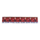 Chip permanent for Mimaki LH100-0371 UV Cartridge 7 colors CMYKLCLMWh