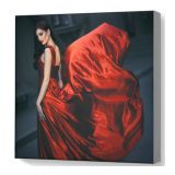 Framless Fabric Display Light Box (Extenal Light) Matte Stain Graphic Only