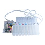 Generic Epson SureColor P600 CISS with Permanent Chip, 9 Cartridges(30ml), 9 Bottles(100ml)