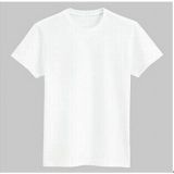10pcs Plain White Sublimation Blank Modal T-Shirt for Children