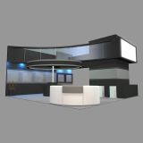 3D Design for Exhibit Displays Graphic 3DMAX (Free Download Illustrations)