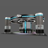 3D Design for Exhibit Displays Graphic 3DMAX (Free Download Illustrations)