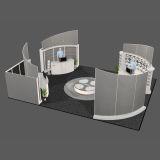 3D Design for Exhibit Displays Graphic 3DMAX (Free Download Illustrations)