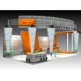 3D Design for Exhibit Displays Graphic 3DMAX (Free Download Illustrations)