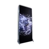 33.5" x 78.7" New Removable Fabric Tension LED Light Box Portable Trade Show Display (Double Graphics Included)