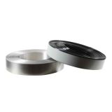 60mm (2.4") x 50m (164ft) Roll brush Silver Aluminum Return Coil (With Folded Edge, 2 Rolls / Pack) for Channel Letter Sign Fabrication Making
