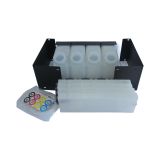 Roland Bulk Ink System with Vertical Cartridges--4 Bottles, 4 Cartridges