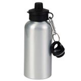 CALCA 400ml Blank Silver Sport Bottle for Sublimation Printing