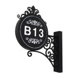Double Sided LED Advertising Light Box Sign, Shop Sign, Door Sign for House, Bar, Café, Characteristic Scenic Spot