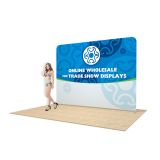 Custom Fabric Graphic for 10ft Straight Back Wall Display (Graphic Only/Single Sided)